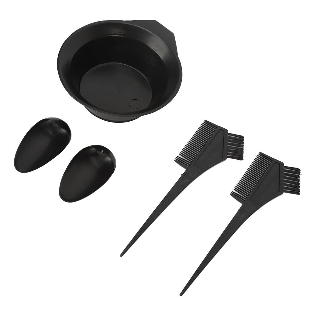 Hair Dye Coloring Kit Hair Household Tinting Bowl Soft Dye Brush Ear Cover Hair Coloring Dye Tools