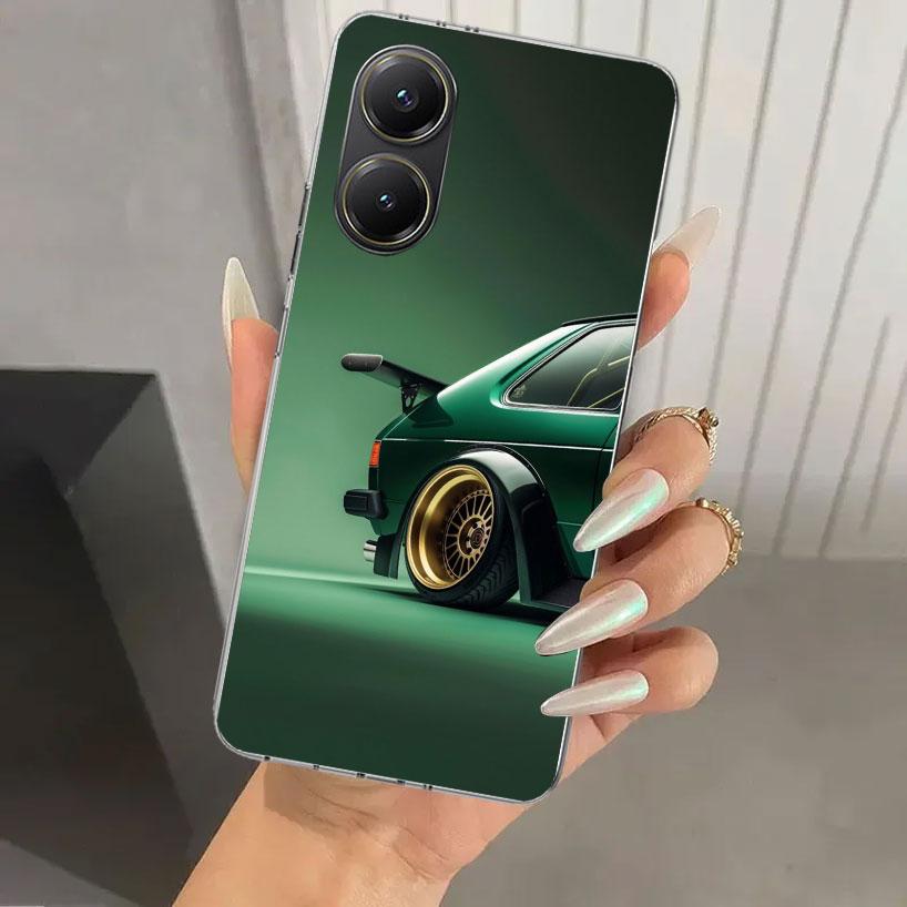 MK1 Golf Vintage Car Phone Case for Xiaomi Poco X5 X6 X7 Pro F7 Ultra M7 Redmi 15 15C 13 13C 12 12C 10 10A 10C 9 9A 9C 9T Shell