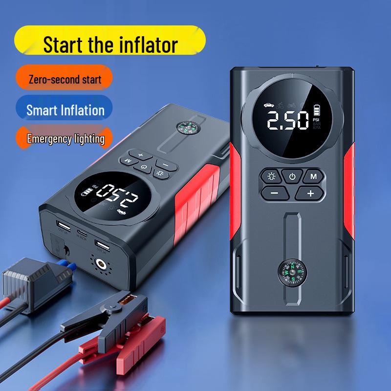 12V All-in-One Car Jump Starter & Air Pump Power Bank