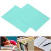 20pcs Binding Presentation Covers PP Plastic Frosted Waterproof Removable Paper Binding Covers for Documents