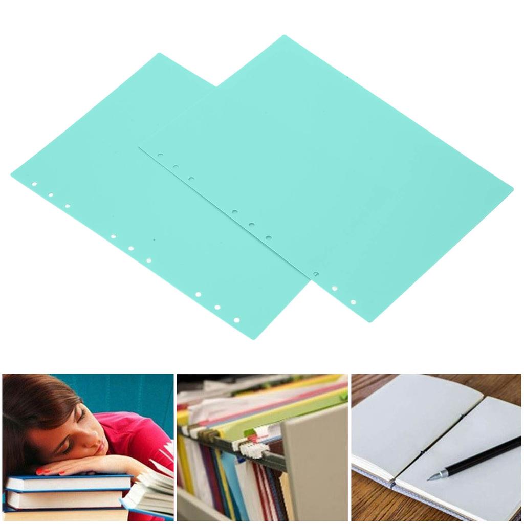 20pcs Binding Presentation Covers PP Plastic Frosted Waterproof Removable Paper Binding Covers for Documents