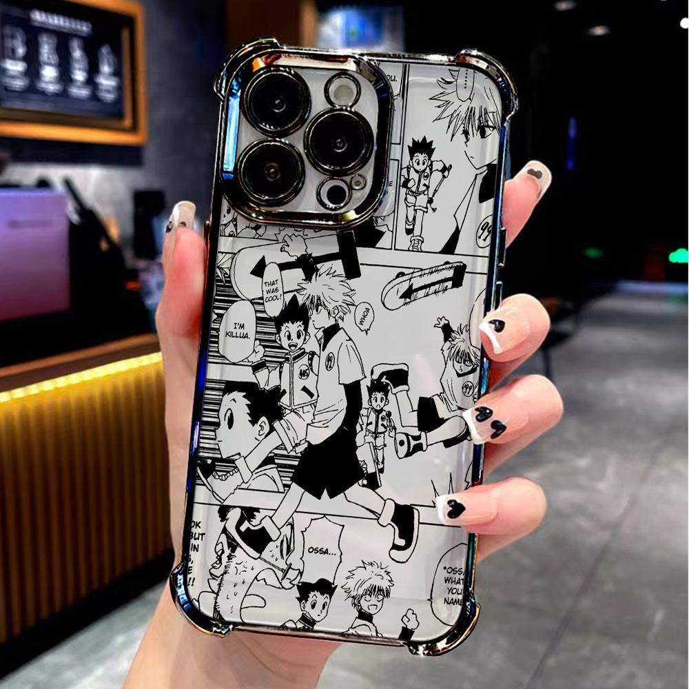 

Роскошный крутой чехол для телефона с покрытием HUNTER×HUNTER для Xiaomi Redmi A3 14C 13C 12C K50 A1 Note 14 13 12 11 10 9S Pro Plus 4G 5G Redmi A3 4G