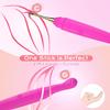 Silicone G-Spot Vibrating Pen Set with Replaceable Head - 10 Frequencies for Female Stimulation.