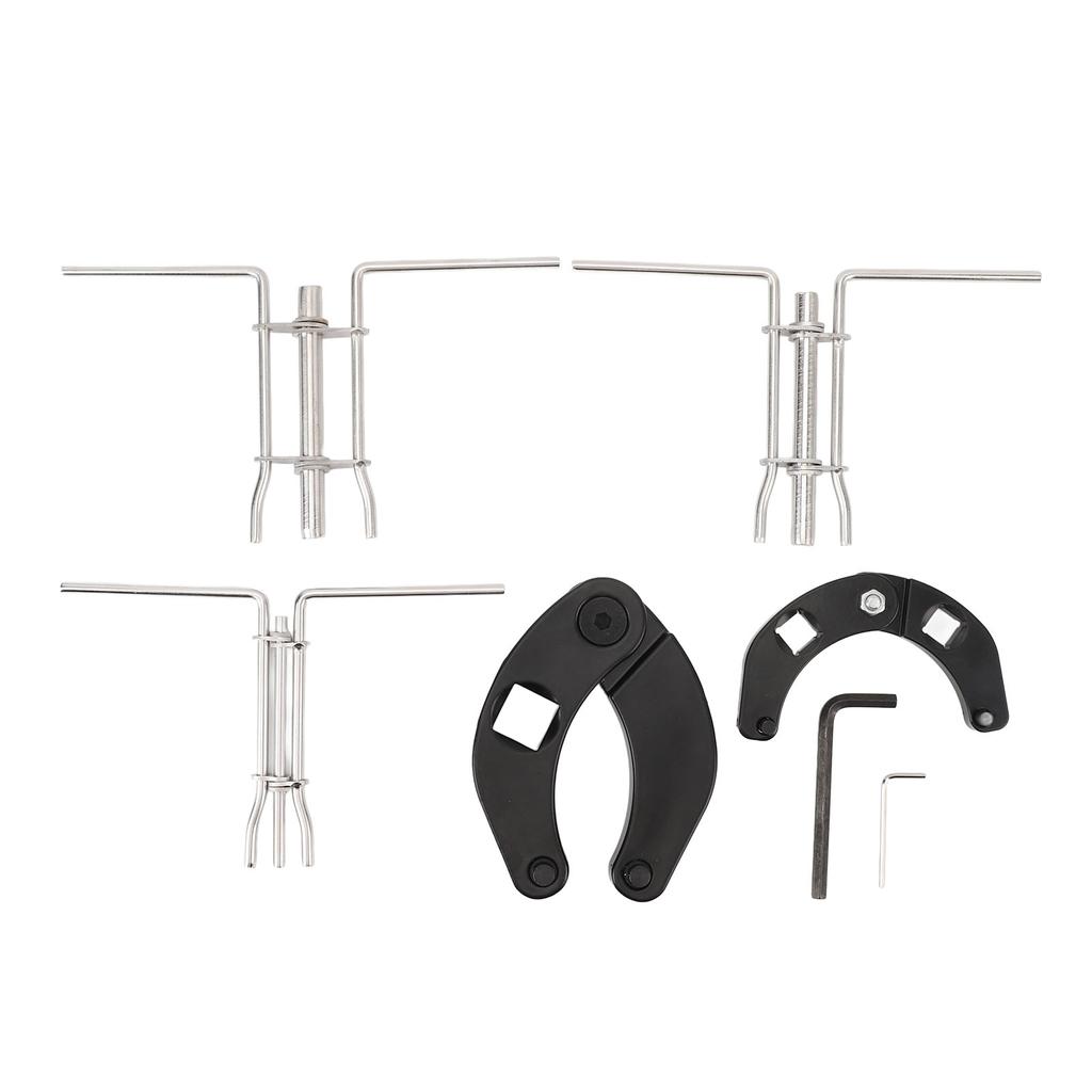 Adjustable Gland Nut Wrench 1266 7463 Large and Small Spanner Tool Set for Bobcat Hydraulic Cylinder Adjustable Gland Nut Wrench