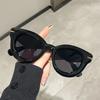 New Y2k Sports Punk Sunglasses Outdoor Sun Glasses Cute Oval Shades Chunky Round Frame Inflated Sunglasses For Women Men