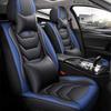 Universal Leather Car Seat Cover 5-seater Full Set of Car Seats for Most Honda Toyota Chevrolet Ford Nissan Cars, Trucks, SUVs.