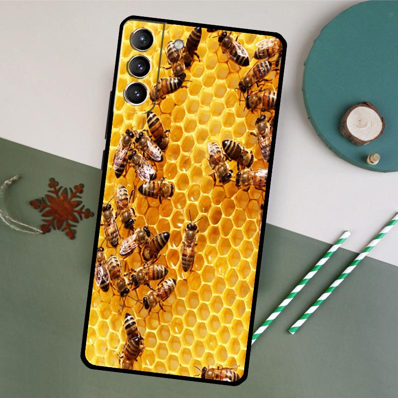 Bee Keeping Honey Bees Phone Case For Samsung Galaxy S26 S23 Ultra S20 S21 S22 S24 S25 Plus S10 S25 FE Back Cover