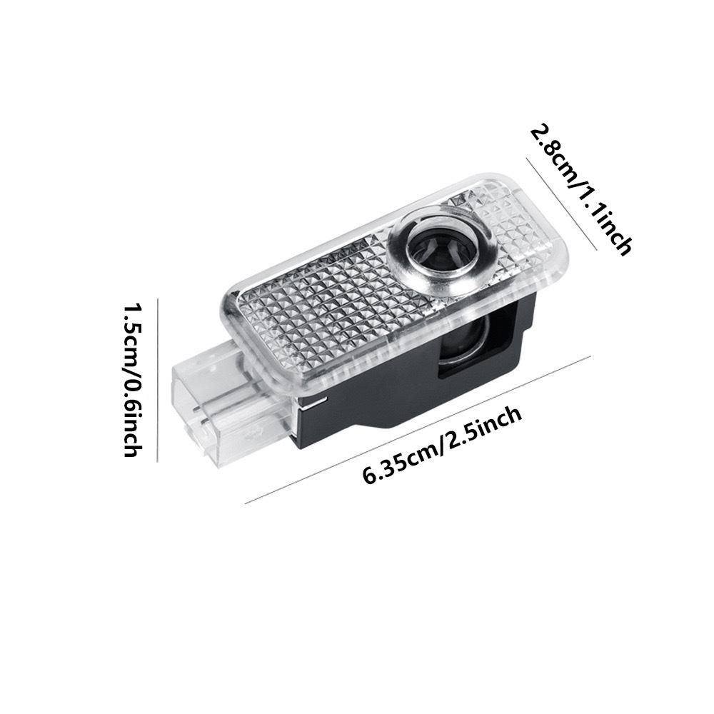 For Audi C6 2pcs LED Projector Laser Lamp Shadwo Light Car Door Welcome Light for Audi A1 A3 A4 A5 A6 A7 A8 Q3 Q5 Q7 S3 S4 S5 S6 S7 RS TT
