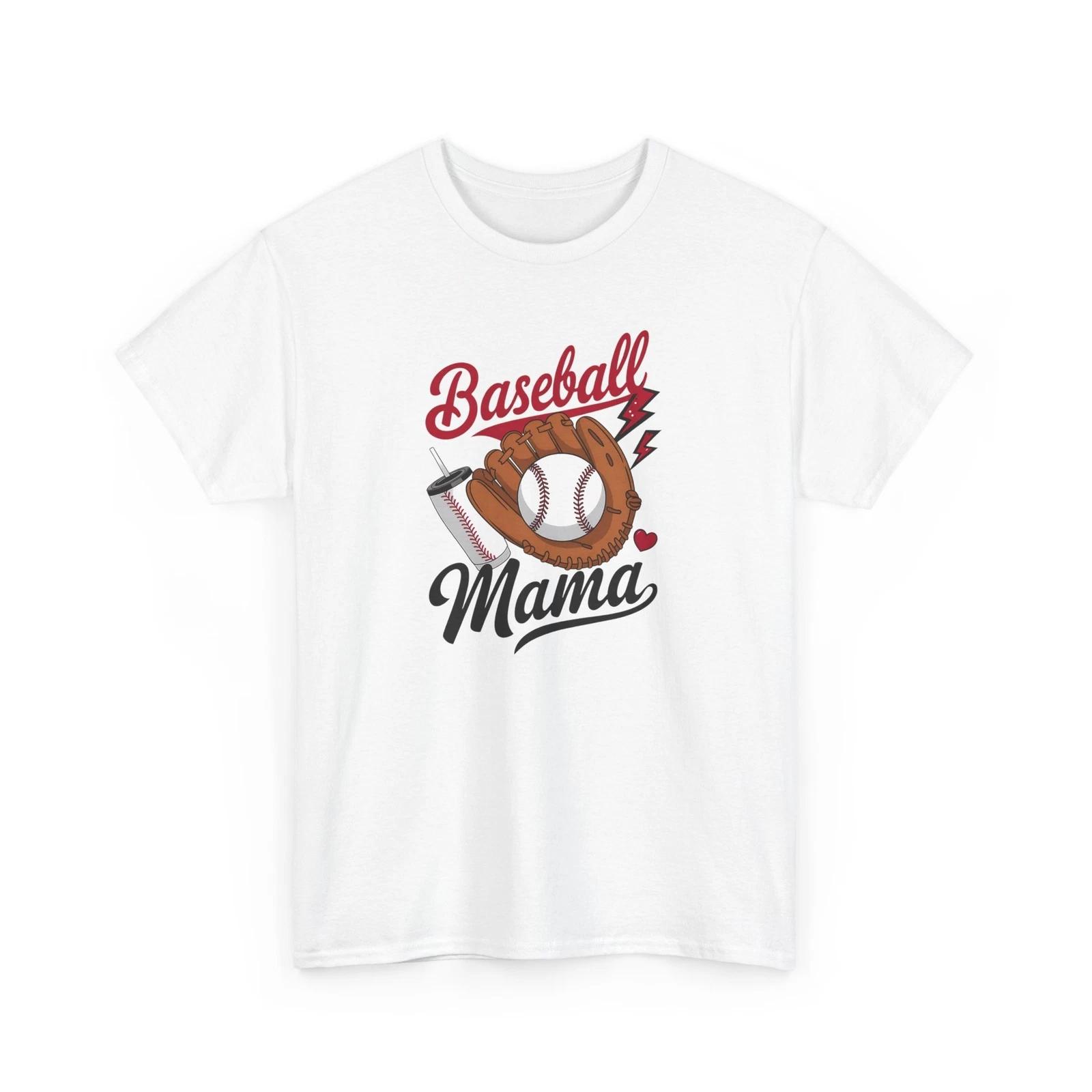 

Baseball T-Shirt | Funny Baseball Fan Tee | Retro Baseball Mama Shirt 4XL