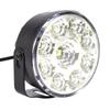 2X Car White 9‑SMD LED Daytime Driving Running Light DRL Fog Lamp Head Light Bulbs