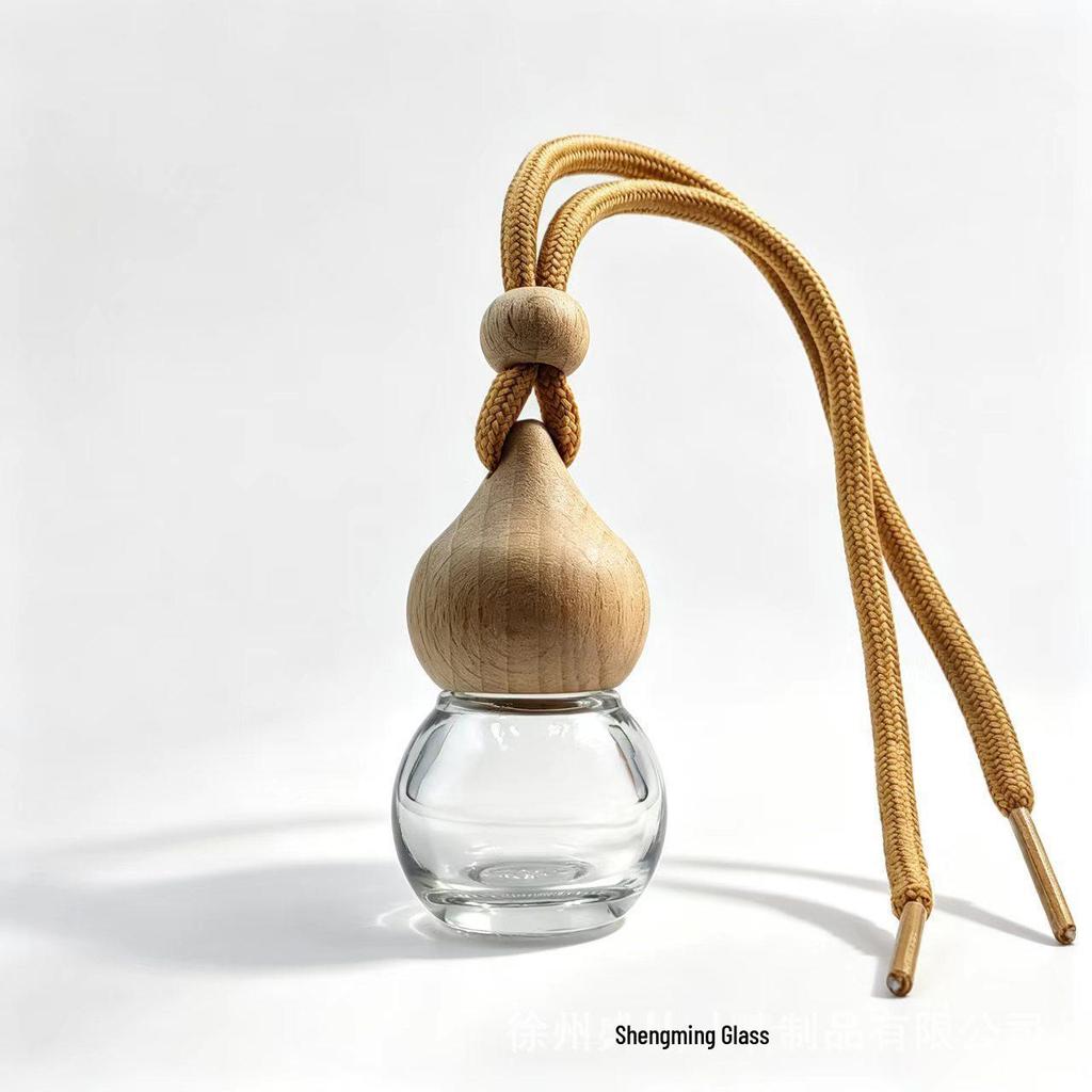 8ml Fulu Car Air Freshener Pendant & Refill Glass Bottle Ornament