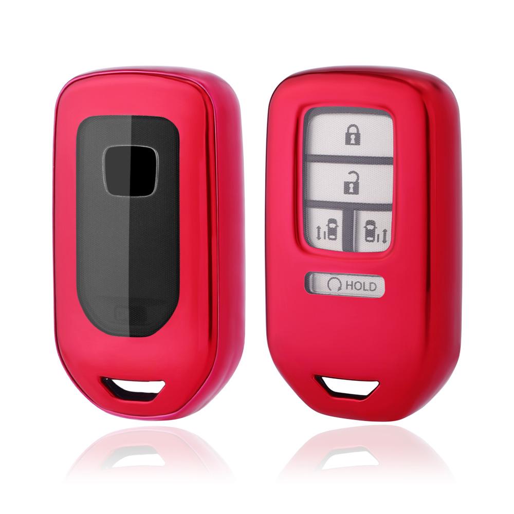 

KAKTUS Car Key Case for Honda CR-V, Civic, Accord, Crider - Protective Key Shell Cover