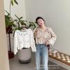 Fashion loose and thin hollow crochet knitted sweater women's new foreign style unique chic cardigan long-sleeved top