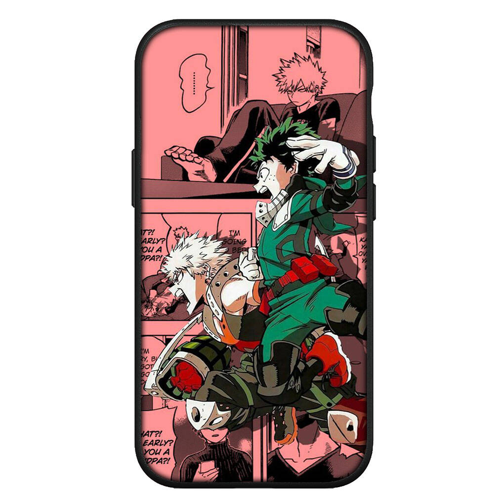Cover for iPhone 17 16 15 Xiaomi Poco Redmi Note 14 13 12 Pro Max Samsung Galaxy S25 S24 S23 OPPO Huawei Bakugou Katsuki My Hero Academia Phone Case