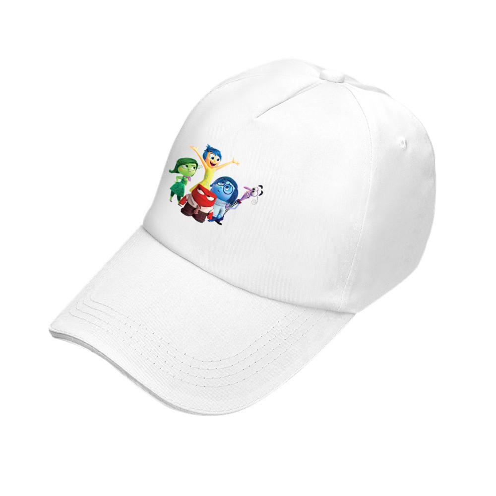 Inside Out Breathable Baseball Hat Cotton Sun Protection Anime Summer Fandom