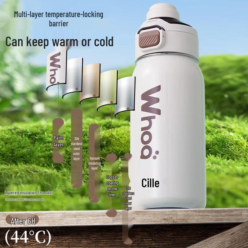 Cille 316 Stainless Steel Dual-Use Insulated Bottle