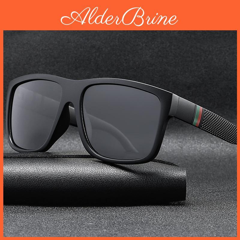 Square Vintage Sunglasses Polarized Luxury For Men Women Fashion Travel Driving Antiglare Sun Glasses Male Eyewear Uv400