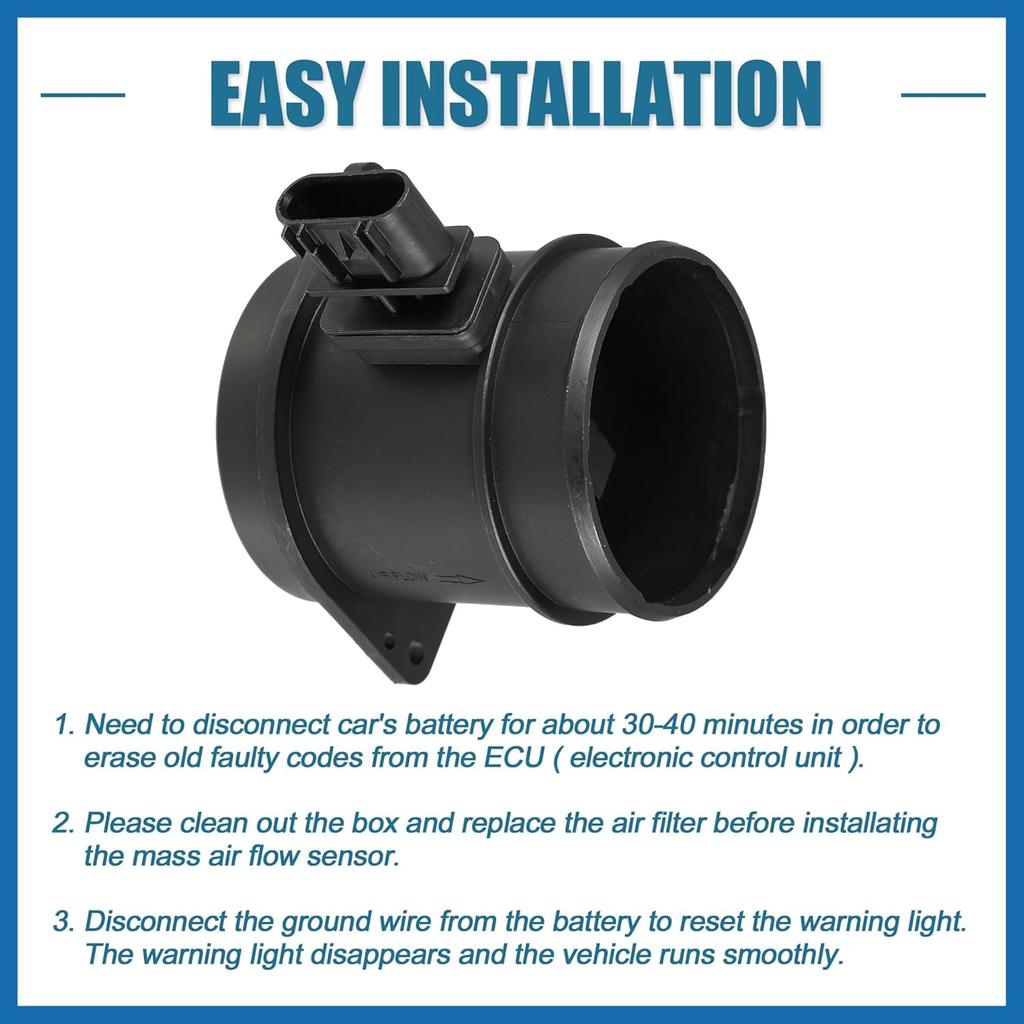 No.15875837/19355502 Car Mass Air Flow Meter MAF Sensor for Cadillac CTS 3.6L 09-11 for GMC Acadia 3.6L 09-11 for Chevy Traverse 3.6L 09-14 Item