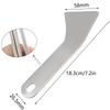 Stainless Steel Scraper Ultra Sharp Scrapers Remove Residue From Steel, Aluminum And More Ends Offer Extra Leverage