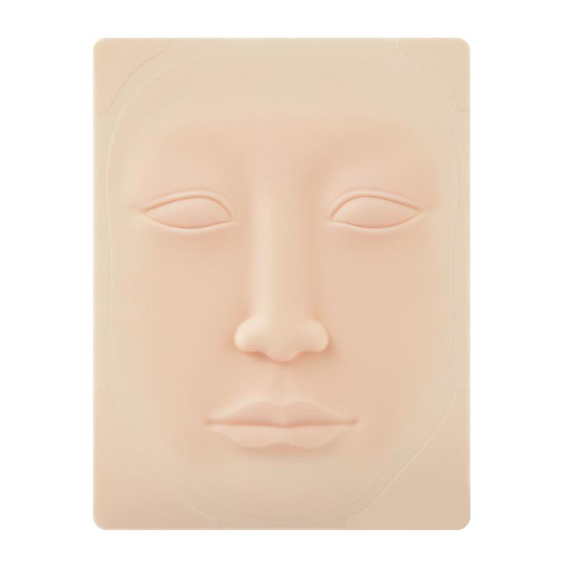 Semi-Permanent Microblading Practice Skin: Soft Silicone Eyebrow, Eye, and Lip Simulation for Beginners; Eyeliner Won't Smudge