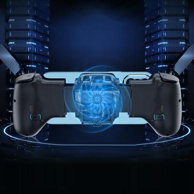 2 In 1 Mobile Phone Controller Dual Joystick Cooling Wireless Mobile Gaming Controller 300mAh for iPhone Android Phone Switch PC