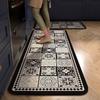 American Retro Kitchen Specific Mat Quick Drying and Easy To Maintain Diatomaceous Earth Floor Mat with Water Absorption Anti Slip Household Pads