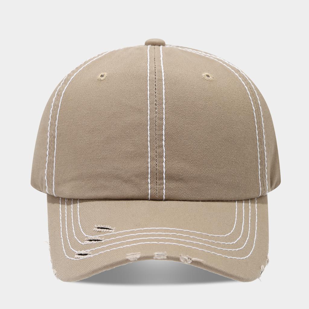 Vintage nastavitelná unisex čepice pro venkovní turistiku a horolezectví