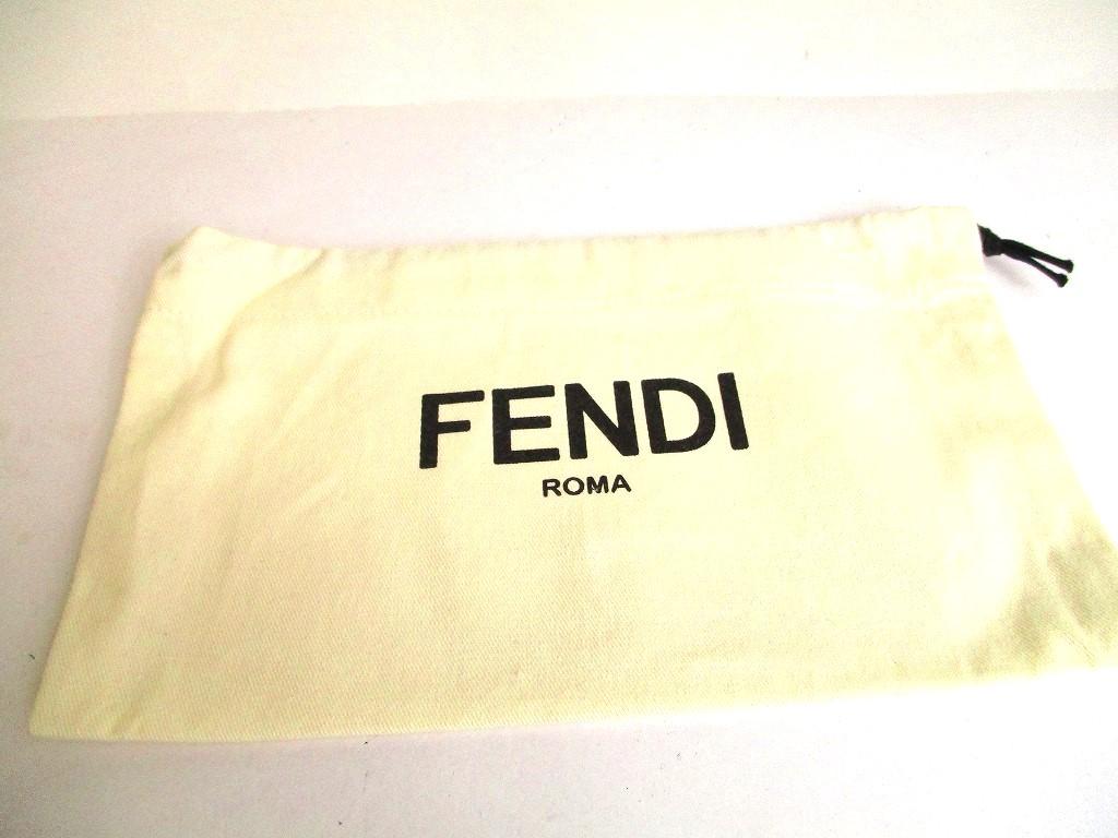 Authentic FENDI By The Way Tortora Leather Bifold Long Wallet Flap Wallet #a051  Open Box
