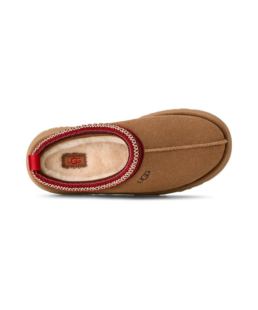 Ugg [Women] Stitch Collar Platform Slippers (Taz Ii) - Chestnut / 1174471-Che