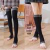 Unisex Thigh-High Compression Socks - Open-Toe, Over-the-Knee Calf Support Socks