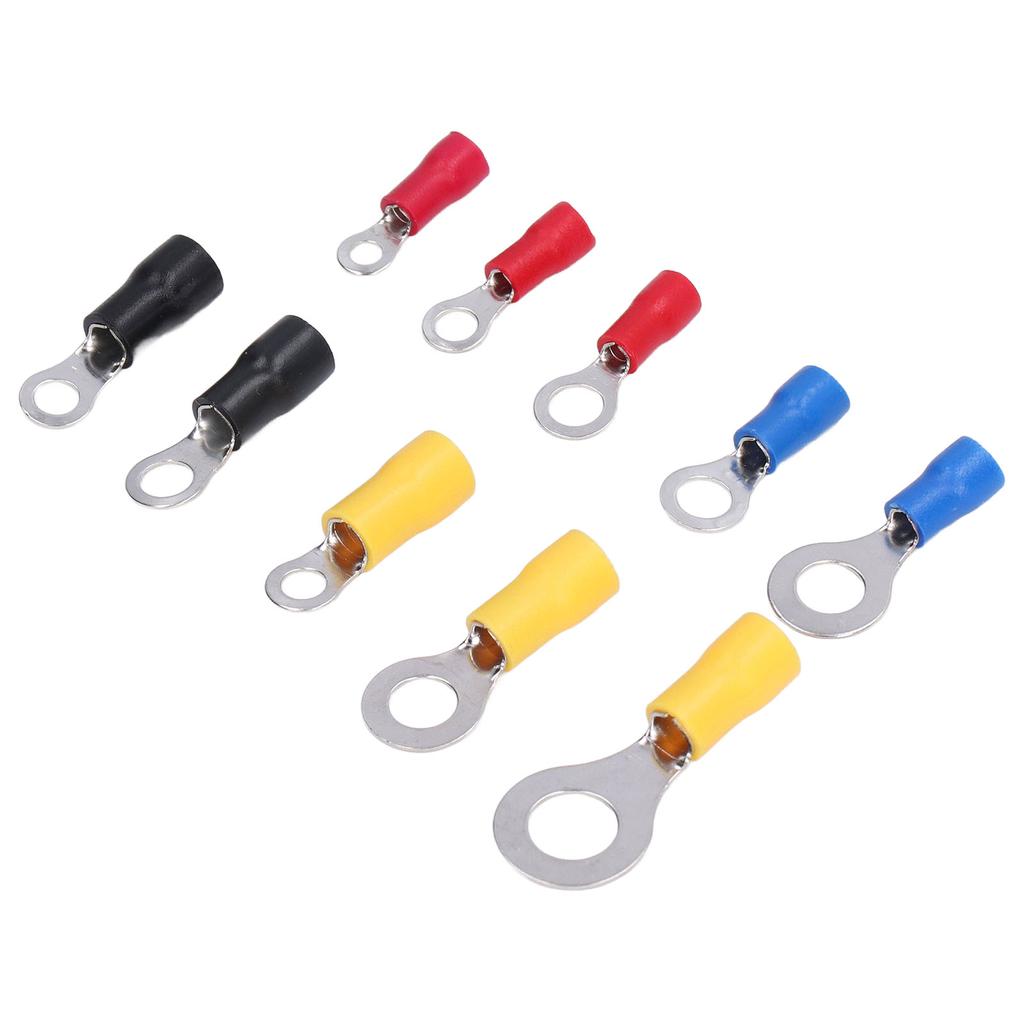 102Pcs Wire Connector Electrical Crimp Ring Terminal Tool Set Kit for Home Vehicle
