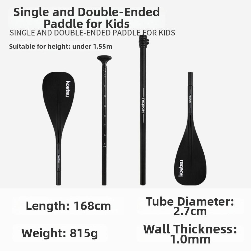 6 Colors Convertible Detachable Single/Double Head Oar Paddle for SUP Board and Kayak
