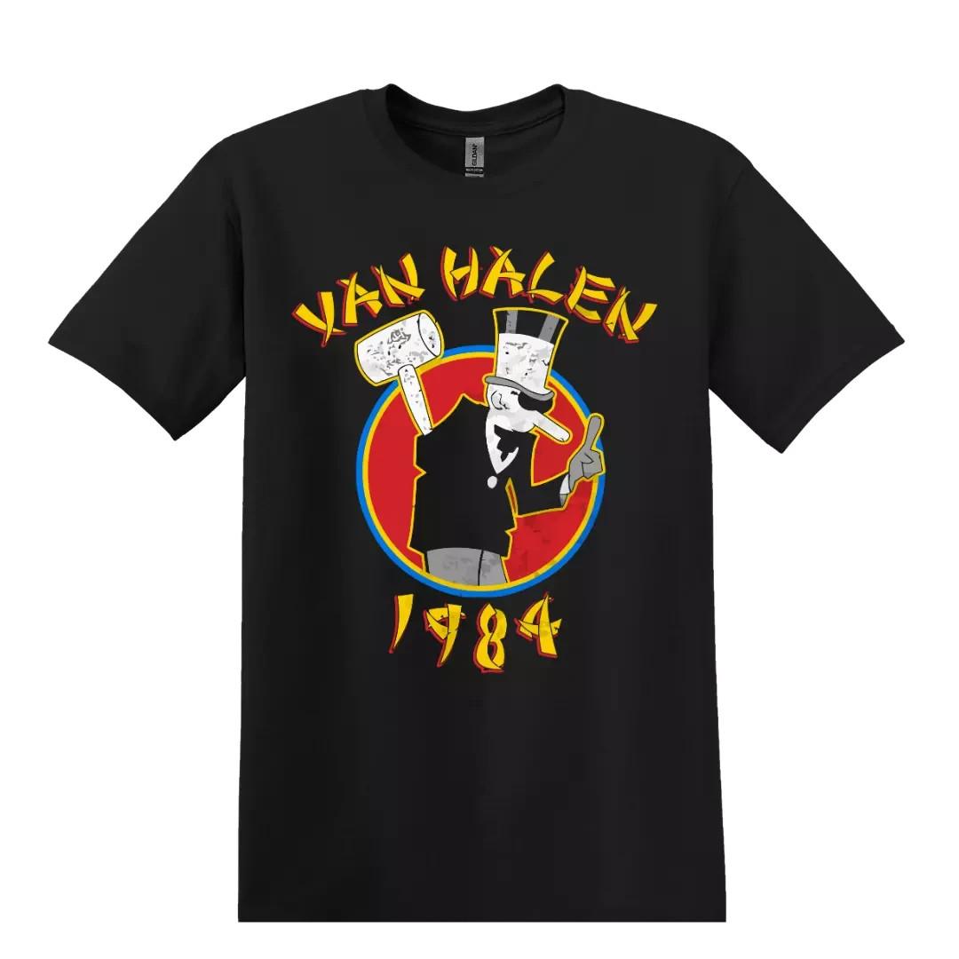 Van Halen 1984 Rock Band T-Shirt S-4XL XL