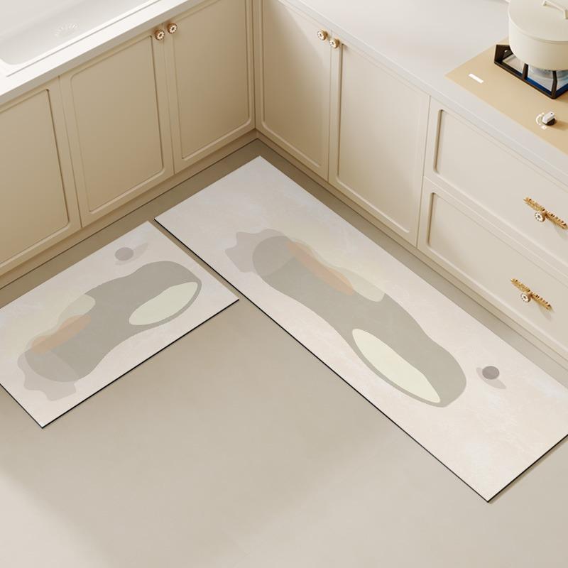 

Кухонный коврик для пола Нескользящий Маслостойкий Ковер ПВХ Кожа Водонепроницаемый Коврики для ног Протираемый Не требующий чистки Коврик Длинная полоса Декоративные ковры 50x80cm