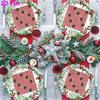 20pcs Disposable Napkins with Christmas Candy Pattern Print for Wedding,Parties,and Daily Use for Thanksgiving Fall Christmas Table Decoration