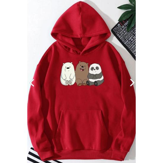 

Толстовка унисекс с принтом Friendly Bears s/m