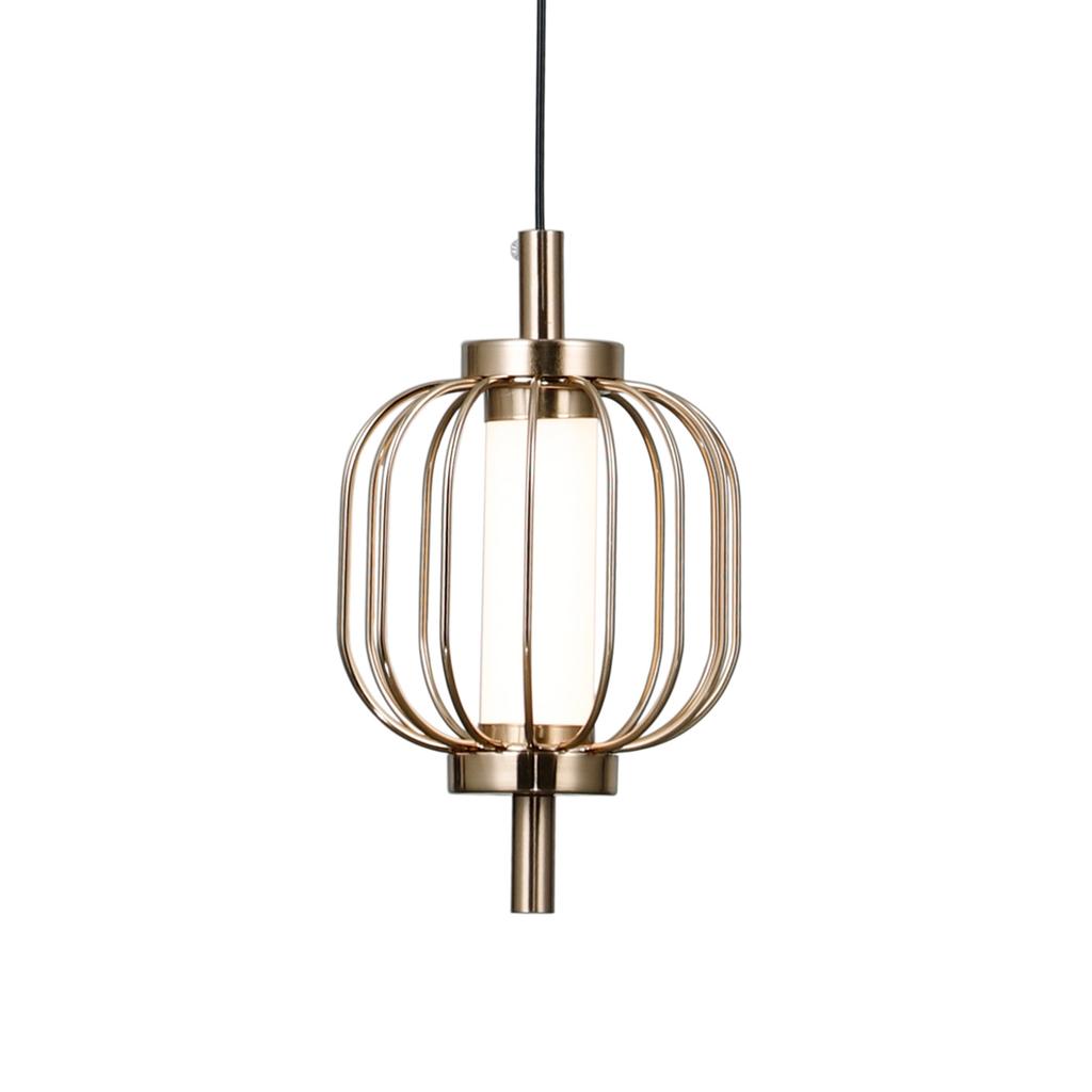 Lampa Wisząca Pedro Led Złoty Italux Pnd-34405-1-Hbr