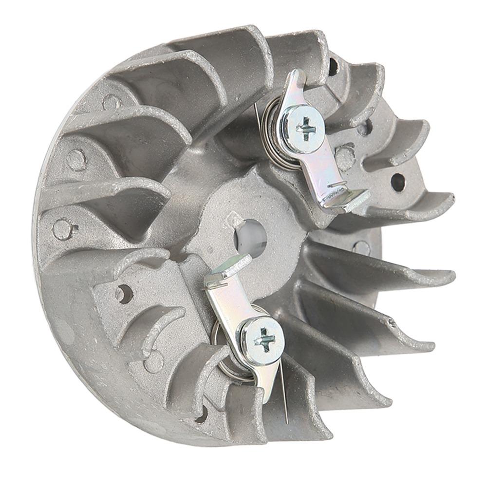 Compact Chainsaw Flywheel Silver Garden Tool Replacement Engine Repair Part for Husqvarna 137 137e