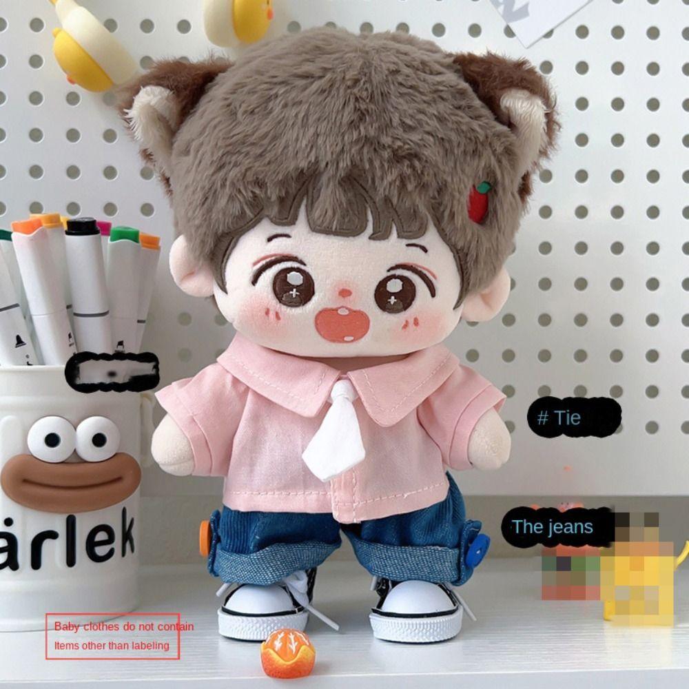 Fashion 20cm Cotton Doll Clothes Dressing Game DIY Doll's Accessories Trendy Replacement Outfit