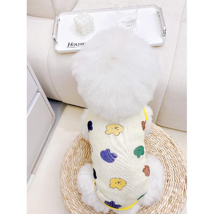 Pet Summer Sun Protection Cat Vest Spring Summer Breathable Anti-Shedding Dog Cooling Clothes Cat Outdoor Dog Clothes