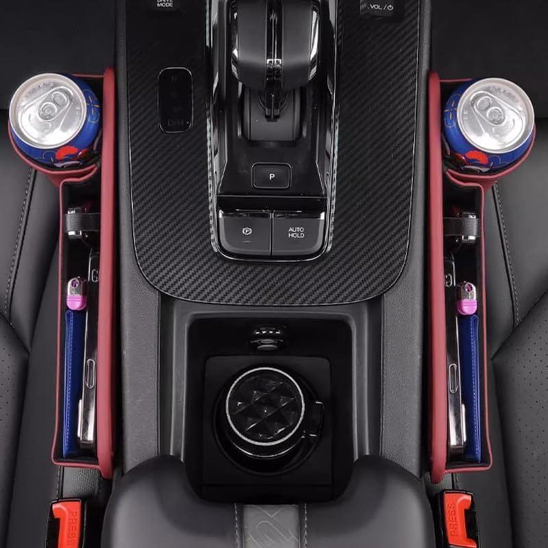 VDPPW1 2025 Hot Car Logo Storage Bag Seat Gap Organizer Box Holder For Mercedes Benz W203 W206 W220 W205 W211 W212 W201 W210 W108 W168
