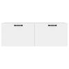 Vidaxl Wall Cabinet, White, 100X36.5X35 Cm, Wood-Based Material