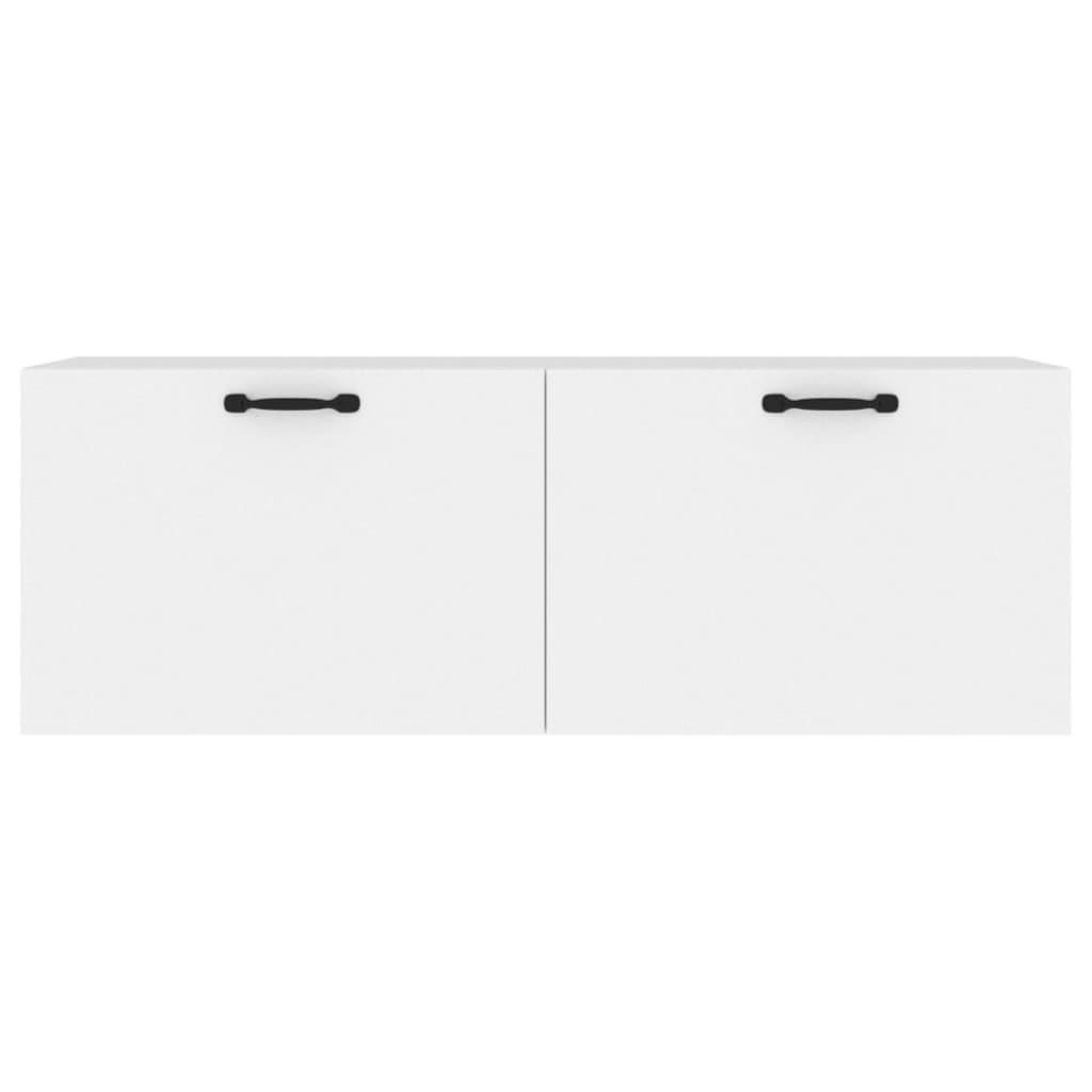 Vidaxl Wall Cabinet, White, 100X36.5X35 Cm, Wood-Based Material