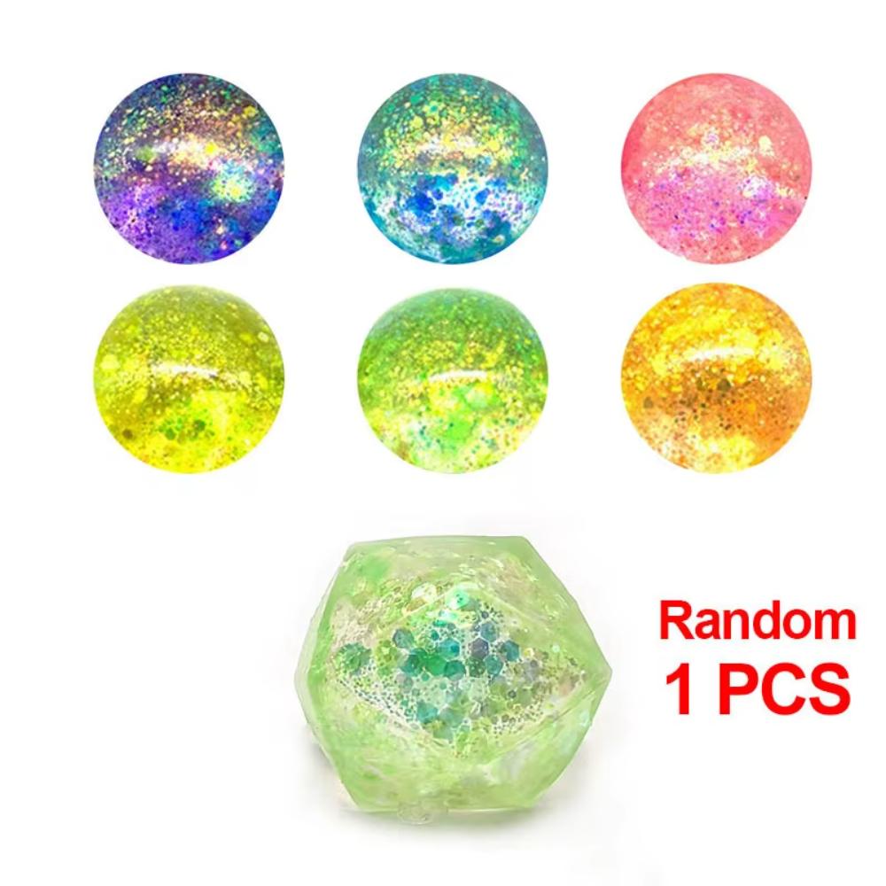 1PCS Random Colors Fidget Toys Slow Rise Stress Cubes for Adults, Ice Cube Squishy Malt Sugar Stress Balls for Anxiety Relief