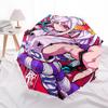 1pc Outdoor Umbrella with Anime Character Design - Automatic Opening/Closing, Portable Tri-Fold Design, 8-Rib Iron Frame - Perfect Gift for Fans,