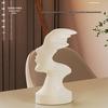 Contemporary Abstract Face Art Ornament for Home & Wine Cabinet Display