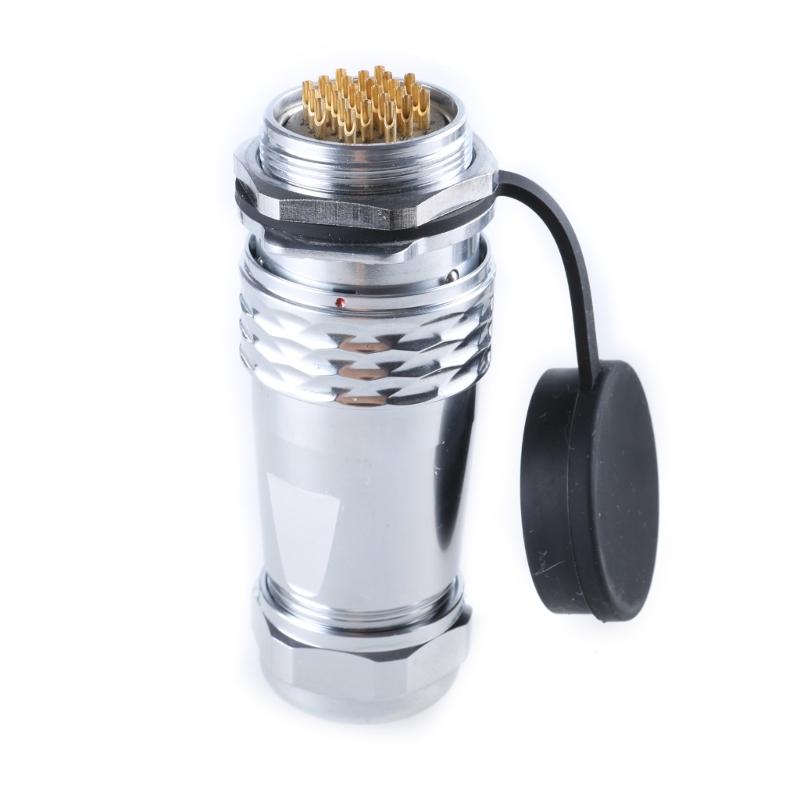 SF2810 Metal Aviation Connector SF2810 Plug SF2812 Socket Set Waterproof 3 To 26Pin Adapter for Photography Equipments