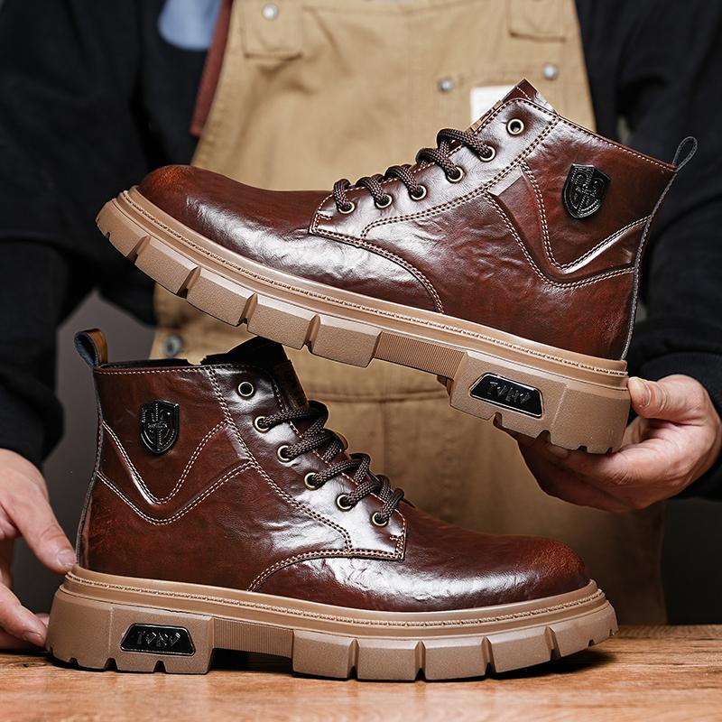 Fashion Leather Shoes Casual Business Shoes for Men Fashion Dress Tenis De Hombre Moccasins Mokasin Tenis Caballero Designer Sneakers