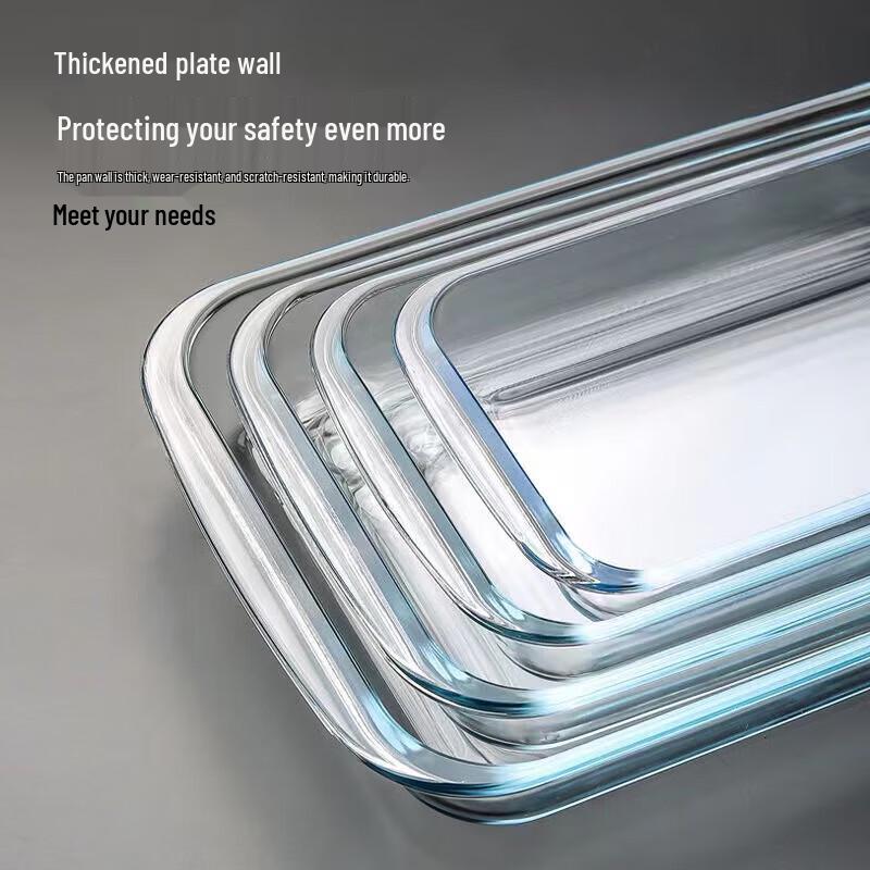 Cilock High Borosilicate Glass Baking & Roasting Dish