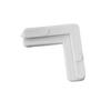 Old-Fashioned Aluminum Alloy 90-Degree Screen Window Corner Connectors